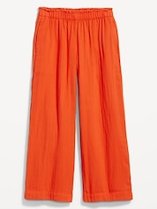 Higher High-Waisted Wide-Leg Corduroy Pants for Women