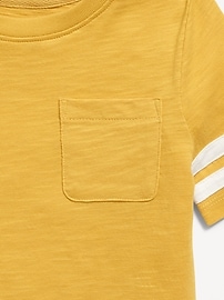 View large product image 3 of 3. Short-Sleeve Stripe Pocket T-Shirt for Toddler Boys