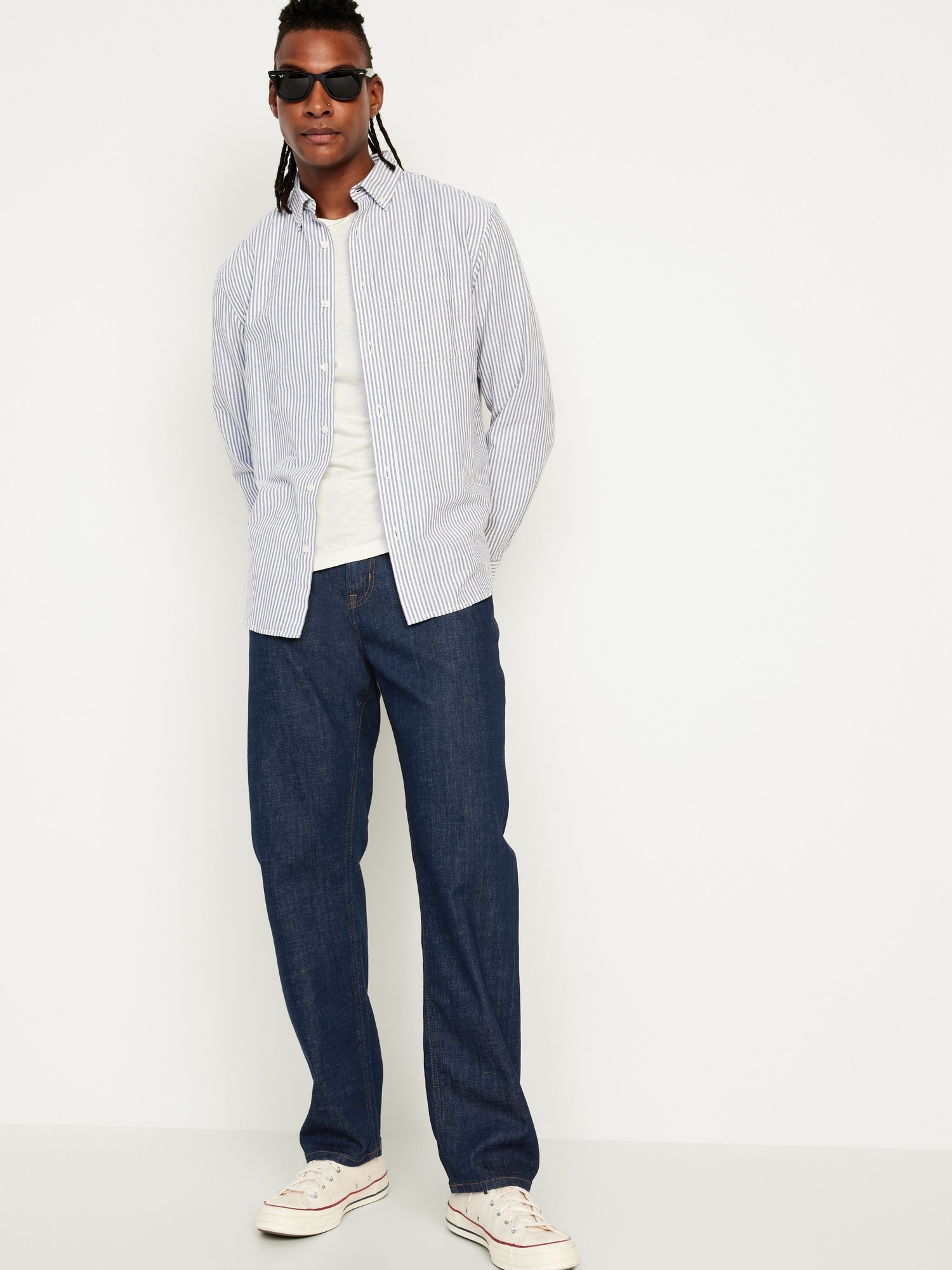 Loose Built-In Flex Jeans