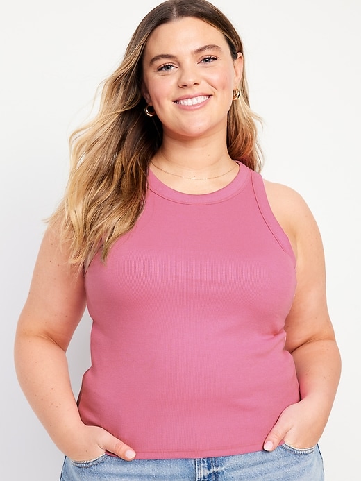 Image number 7 showing, Snug Crop Tank Top