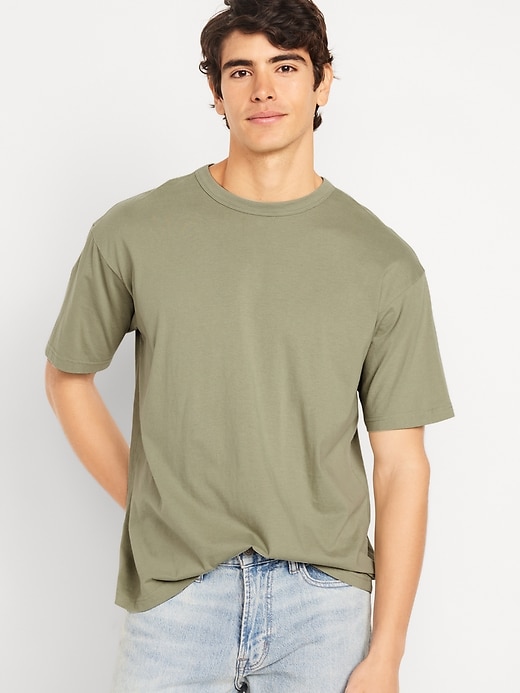 Image number 1 showing, Loose Fit Crew-Neck T-Shirt