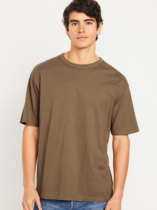 Image number 1 showing, Loose Fit Crew-Neck T-Shirt