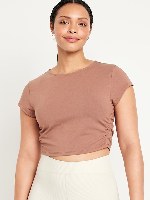 L'image numéro 5 présente T-shirt ultra-court PowerChill pour Femme