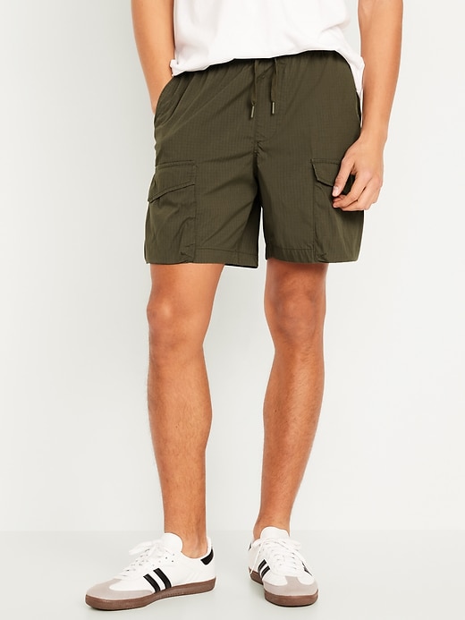 Image number 1 showing, Ripstop Cargo Shorts -- 7-inch inseam