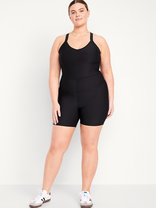 Image number 7 showing, PowerSoft Bodysuit -- 5-inch inseam