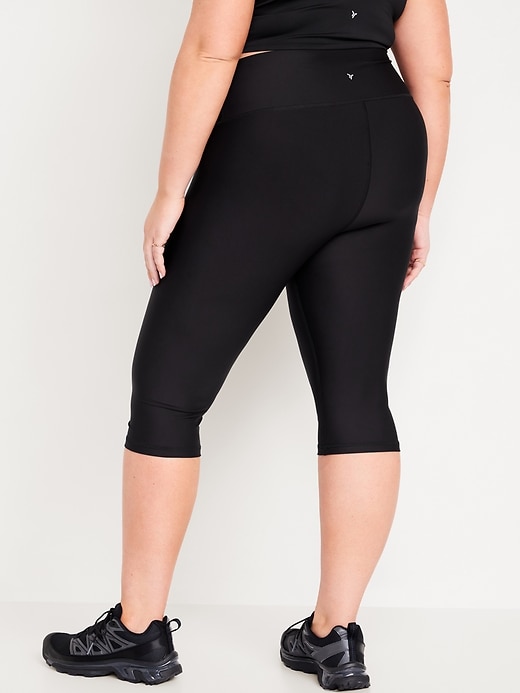 Image number 8 showing, High-Waisted PowerSoft Crop Leggings