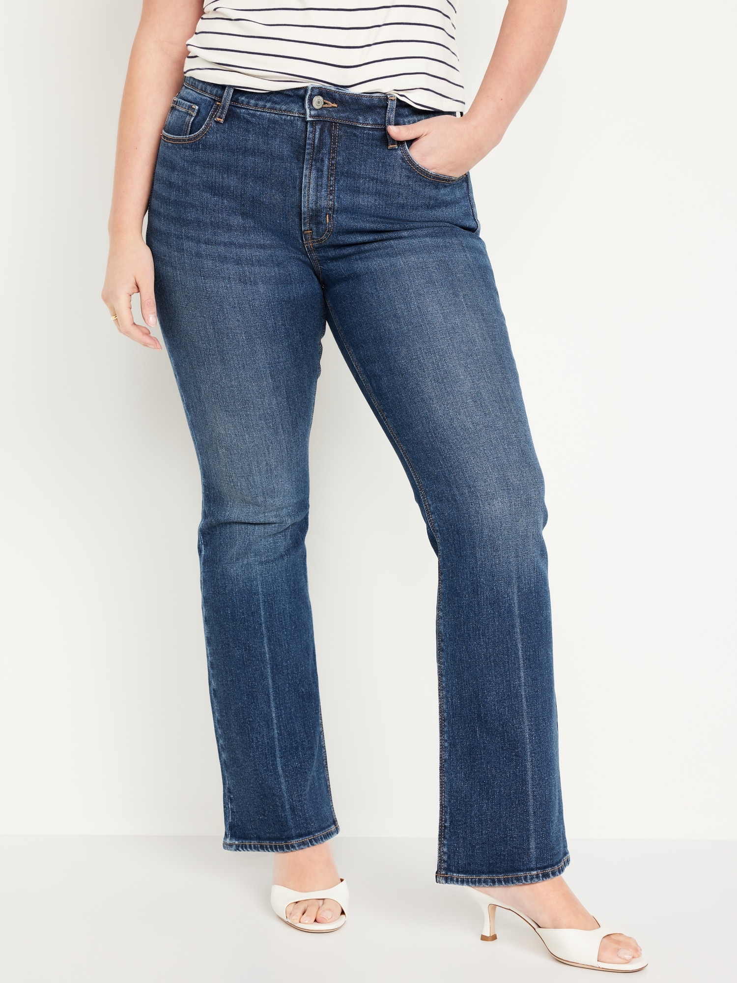 Extra High-Waisted Rockstar Flare Jeans for Women