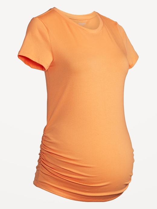 L'image numéro 4 présente T-shirt ras du cou de Maternité