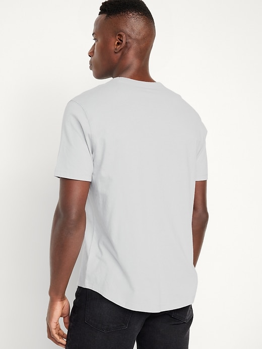 Image number 2 showing, Curved-Hem T-Shirt