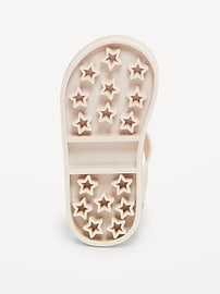 View large product image 4 of 4. Double-Strap Matte Jelly Sandals for Toddler Girls