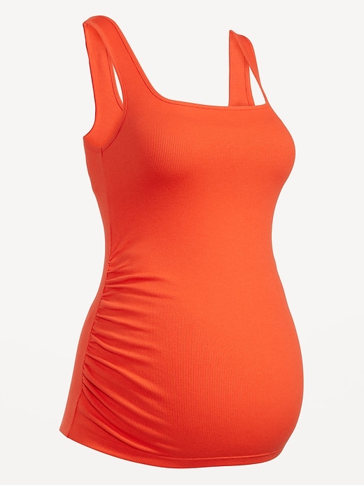 Image number 6 showing, Maternity Square Neck Tank Top