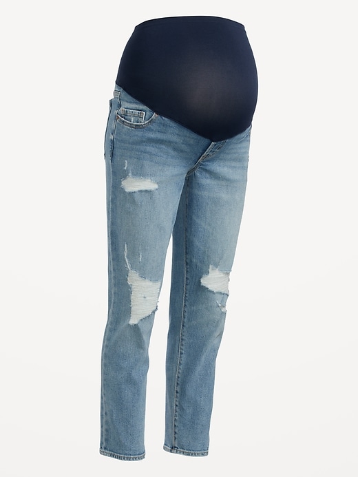 Gap - Maternity Solid Blue Black Jeans 28 Waist (Maternity) - 62