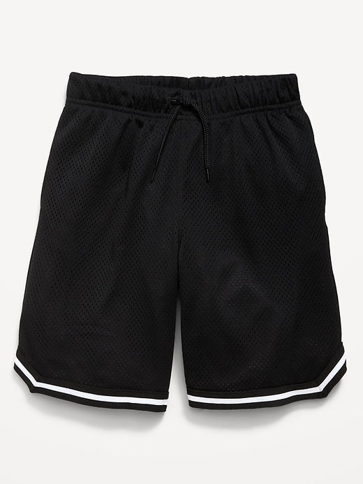 View large product image 1 of 1. Mesh Basketball Shorts for Boys (At Knee)