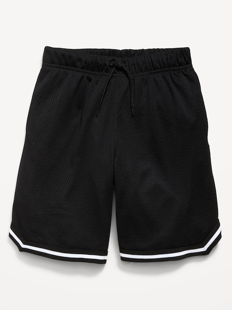 Mesh Basketball Shorts for Boys (At Knee)