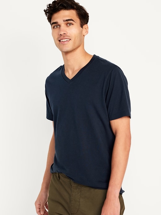 Image number 1 showing, V-Neck T-Shirt