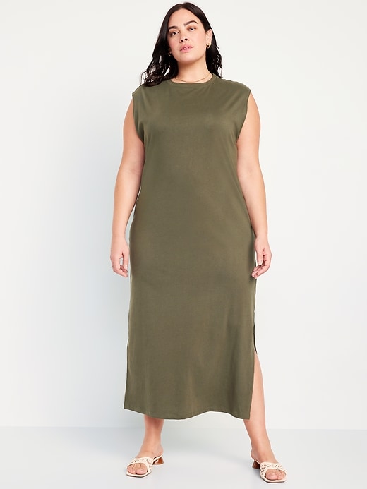 Image number 6 showing, Sleeveless Maxi Column Dress