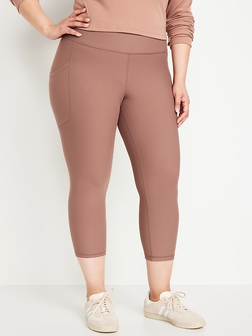 L'image numéro 7 présente Legging PowerSoft à taille haute longueur 3/4