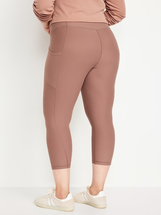 L'image numéro 8 présente Legging PowerSoft à taille haute longueur 3/4