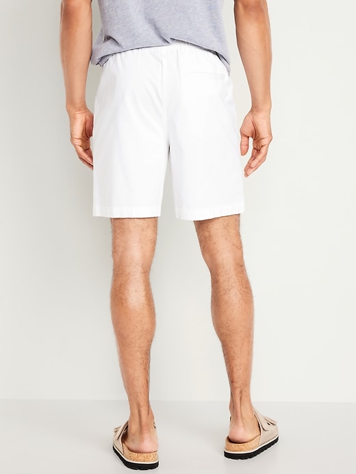 Image number 5 showing, Pull-On Twill Jogger Shorts -- 7-inch inseam