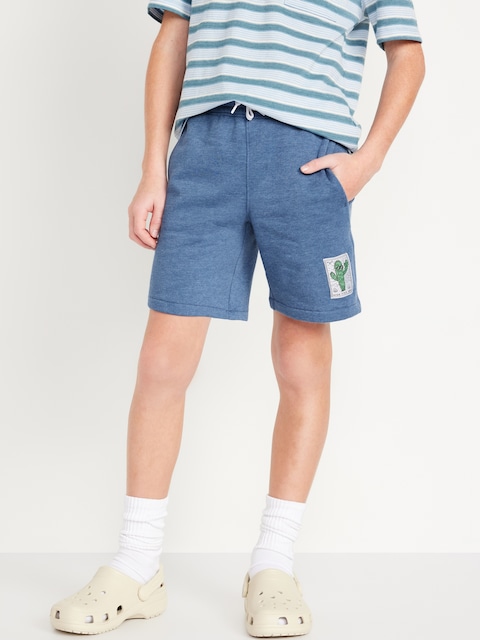 SHORT DE JOGGING EN MOLLETON POUR GARÇON (AU GENOU)