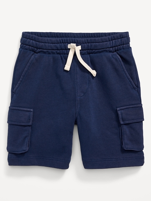 Image number 1 showing, Functional-Drawstring Pull-On Shorts for Toddler Boys