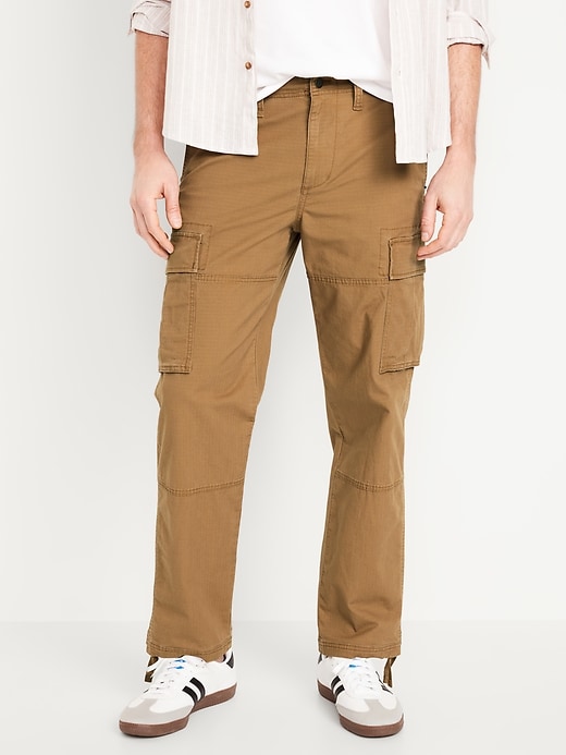 Image number 1 showing, Loose Taper Cargo Ripstop Pants