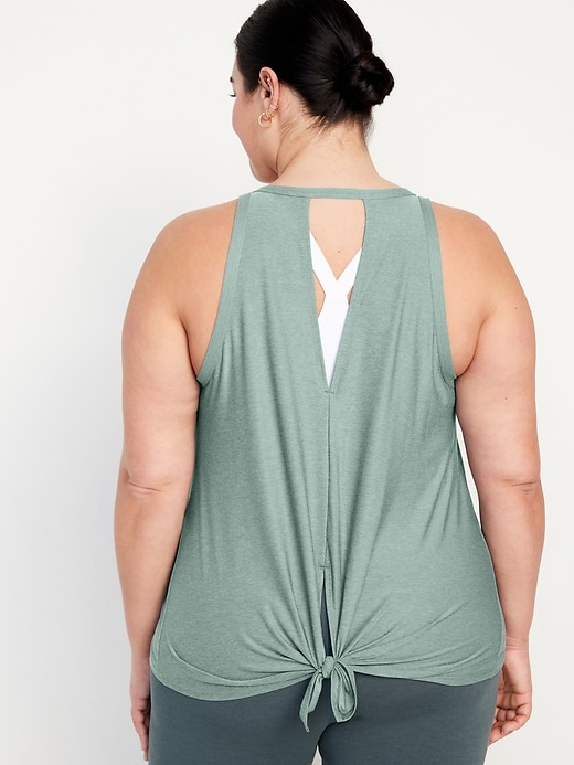 L'image numéro 8 présente Camisole Doux nuage 94 à nouer dans le dos pour Femme