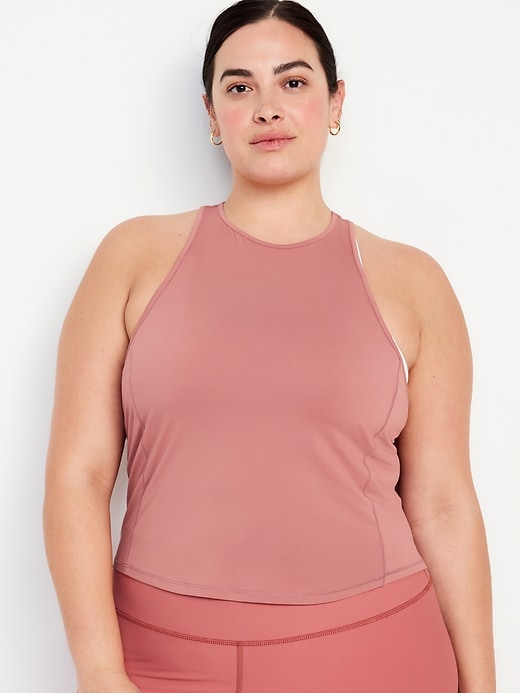 Image number 7 showing, FlowForm Racerback Crop Tank Top