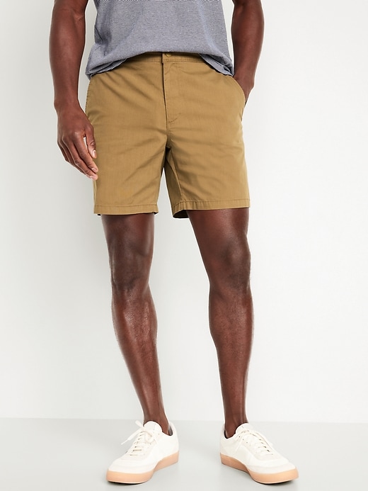 Image number 1 showing, Slim Built-In Flex Tech Jogger Shorts -- 7-inch inseam