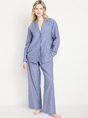 Kellogg's Rice Krispies Women's Sleepwear Short Sleeve Jogger Pajama Set -  Small Blue at  Women's Clothing store