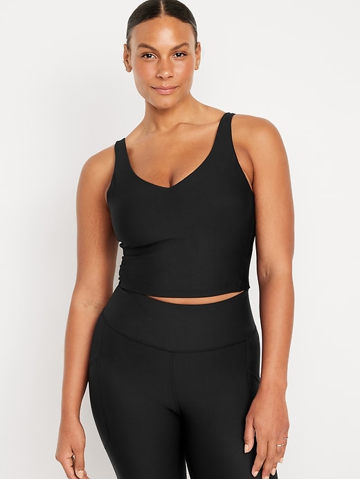 L'image numéro 3 présente Soutien-gorge de sport PowerSoft long à maintien léger pour Femme