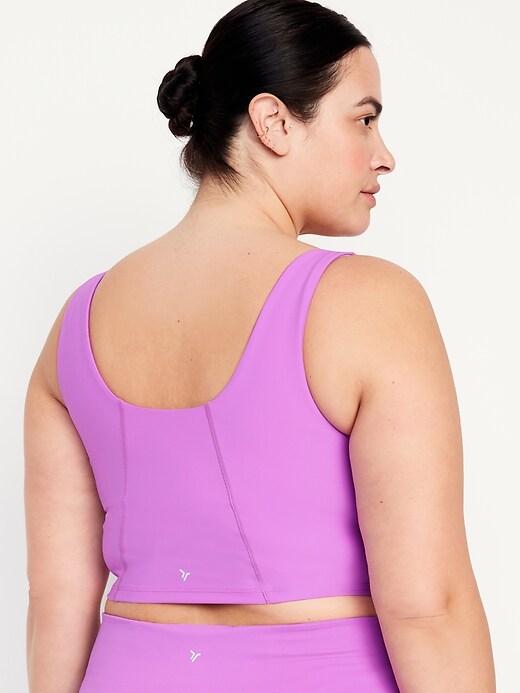 Image number 8 showing, Light Support PowerSoft Longline Sports Bra