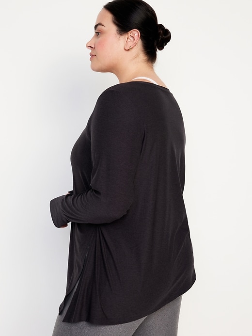 Image number 8 showing, CloudMotion Side-Tie Tunic