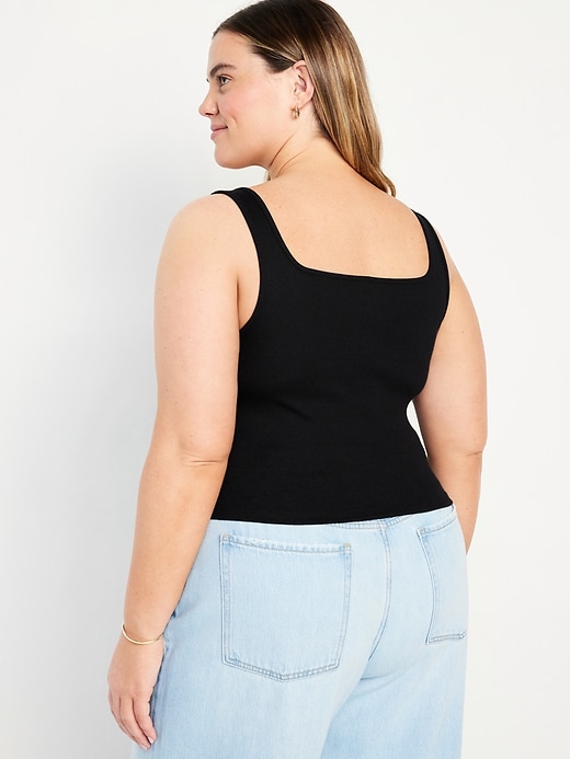 Image number 8 showing, Ultra-Crop Rib-Knit Tank Top