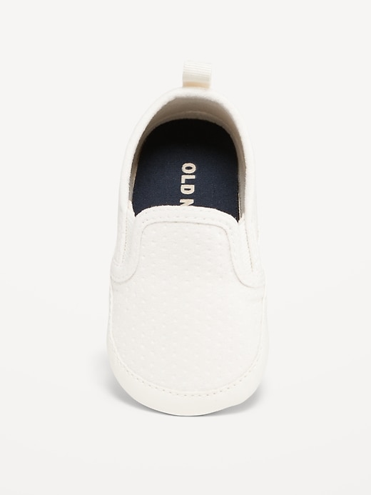 View large product image 2 of 4. Faux-Suede Slip-On Sneakers for Baby