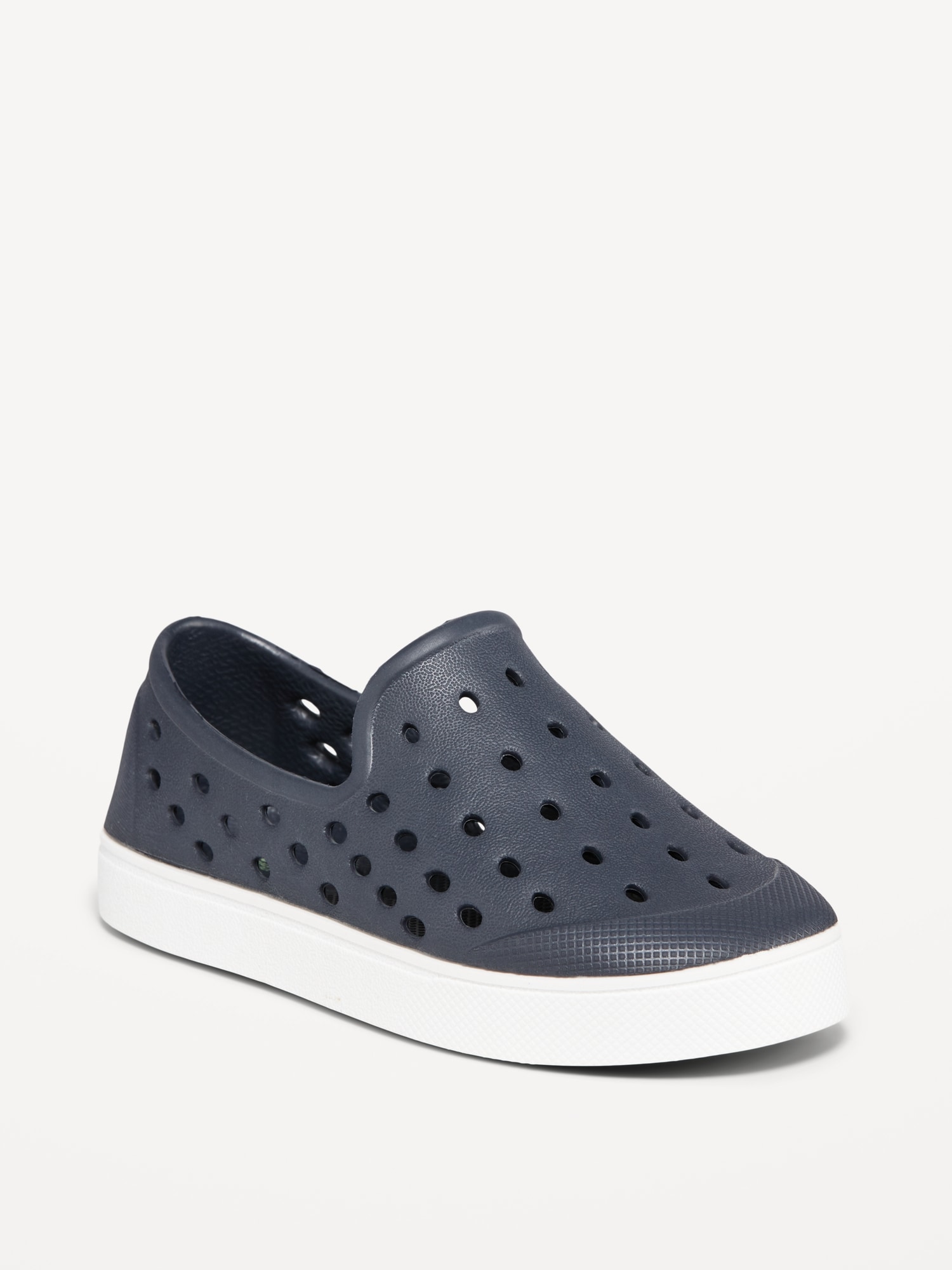 Perforated Slip-On Shoes for Toddler Boys