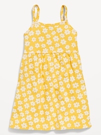 Image number 1 showing, Printed Sleeveless Fit and Flare Dress for Toddler Girls