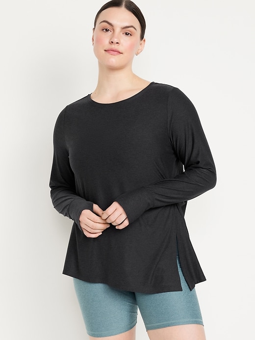 Image number 5 showing, CloudMotion Side-Tie Tunic