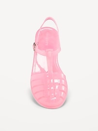 L'image numéro 2 présente Sandales flexibles scintillantes de style pêcheur pour Fille