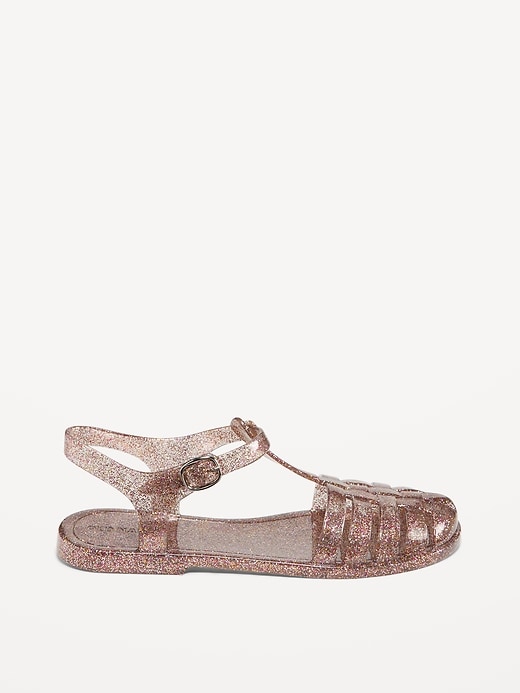 L'image numéro 3 présente Sandales flexibles scintillantes de style pêcheur pour Fille