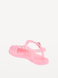 View large product image 4 of 4. Shiny Jelly Fisherman Sandals for Girls