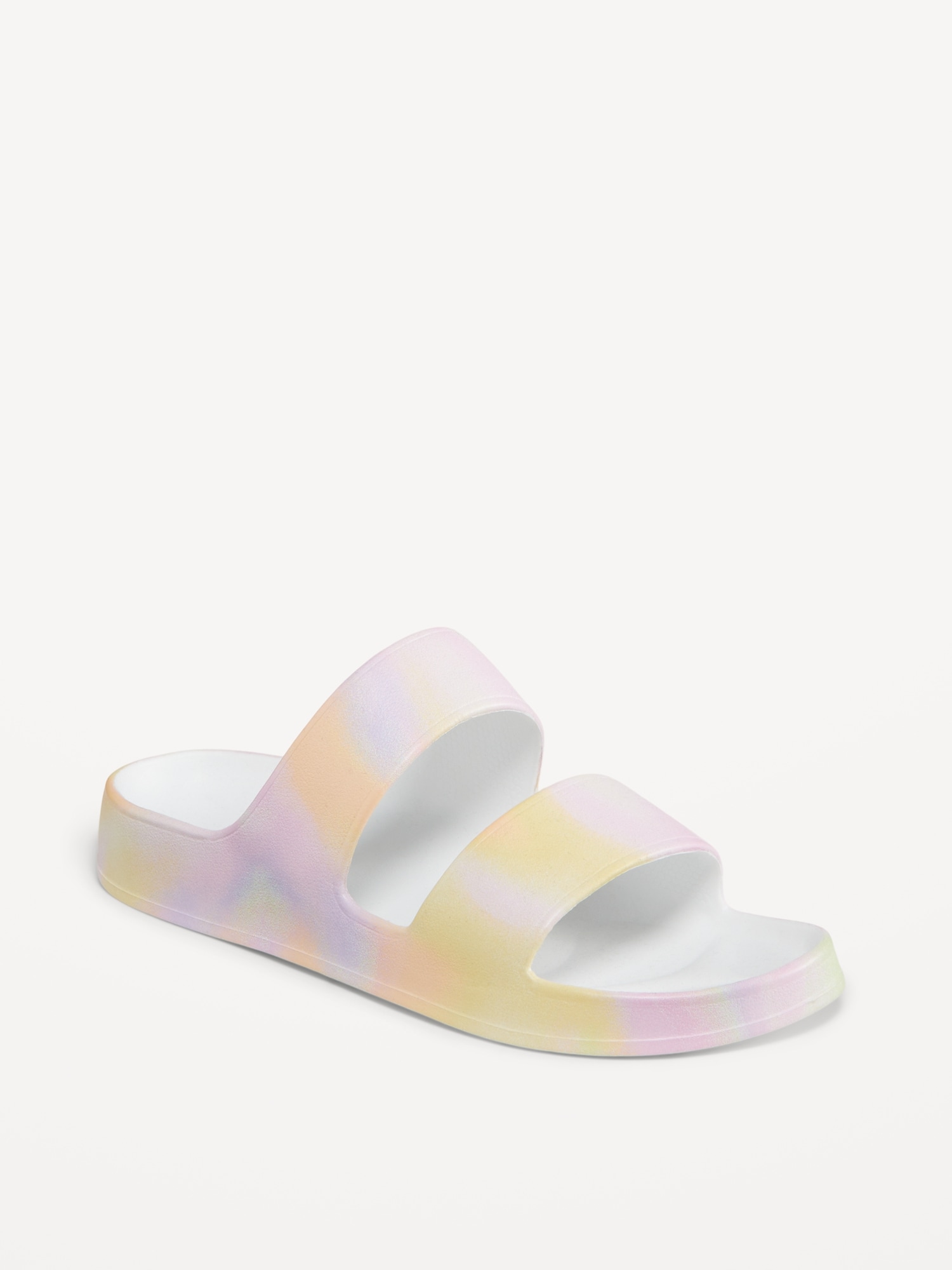 Double-Strap Slide Sandals for Girls