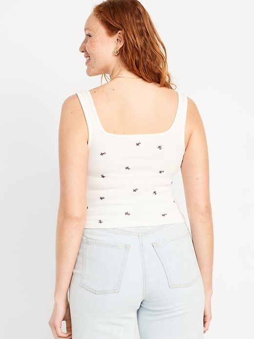 Image number 2 showing, Ultra-Crop Rib-Knit Top