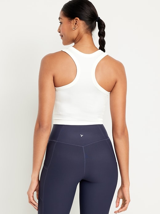 Image number 2 showing, Fitted Seamless Crop Tank Top