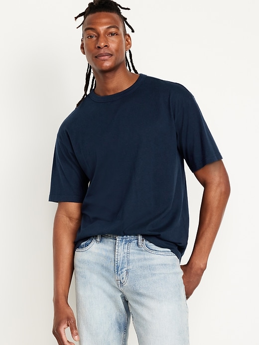 Image number 1 showing, Loose Fit Crew-Neck T-Shirt