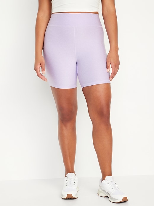 Image number 5 showing, Extra High-Waisted CloudComfy Biker Shorts -- 6-inch inseam