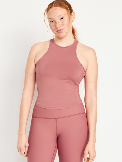 FlowForm Racerback Crop Tank Top