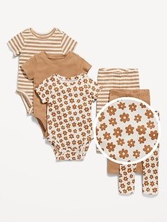 Cache-couches et leggings unisexes pour Bébé (paquet de 6)