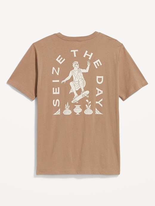 Image number 7 showing, Soft-Washed Graphic T-Shirt