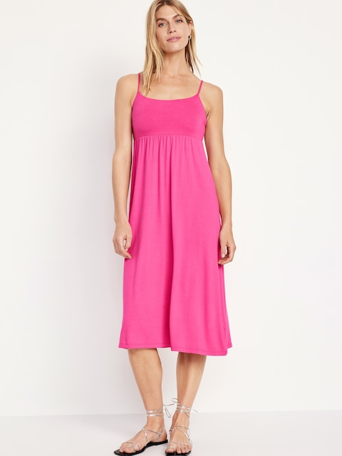 Fit & Flare Cami Midi Dress
